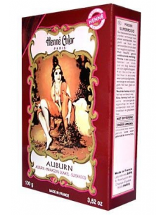 Henne Color - Color praf hena AUBURN "RUGINIU" 100 g