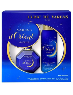 Caseta Varens D'orient Saphir EDP 50 ml + Deo Spray Parfum 125 ml - Ulric de Varens